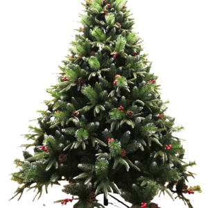 Christmas tree with berries