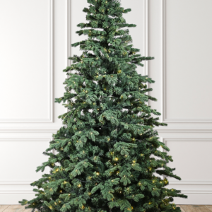 Foldable PVC & PE Mixed Foliage Snow-Flocked Christmas Tree