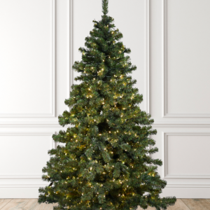 Classic PVC Fir Artificial Christmas Tree With LED Light