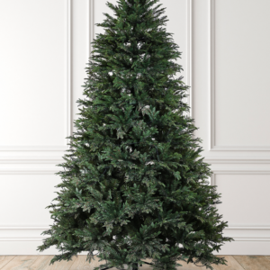 Sparkling Holiday PE Artificial Tree (With Light)